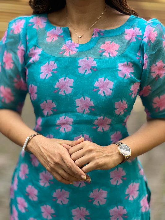 Rose Mallow kurthi